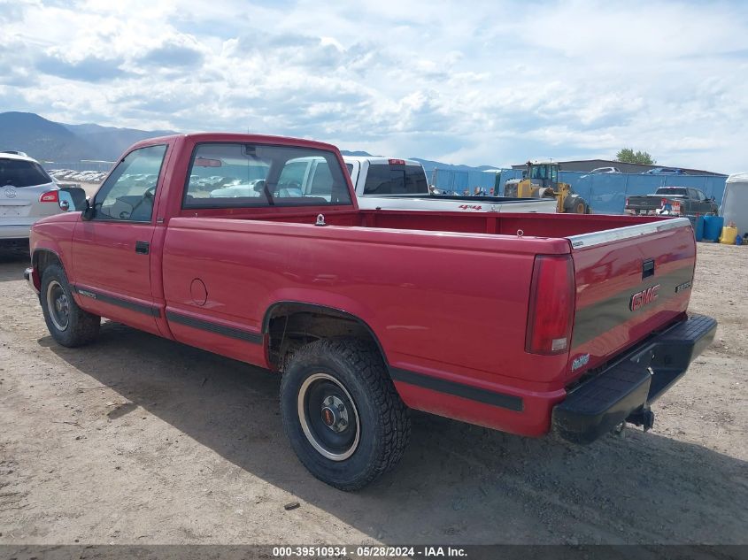 1991 GMC Sierra C2500 VIN: 1GTFC24K0MZ527790 Lot: 39510934