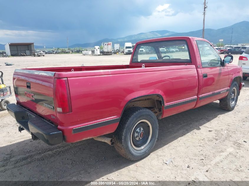 1991 GMC Sierra C2500 VIN: 1GTFC24K0MZ527790 Lot: 39510934