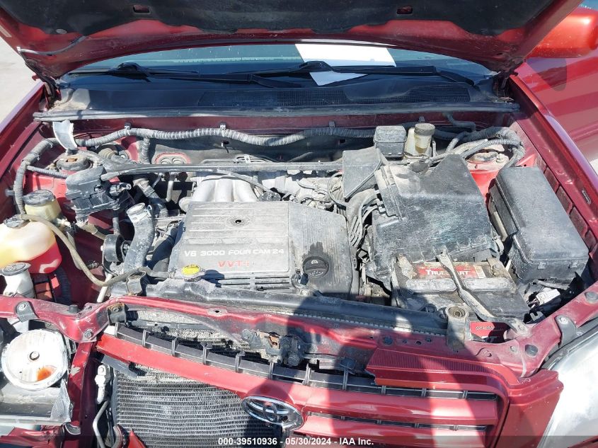 2003 Toyota Highlander Limited V6 VIN: JTEHF21AX30145471 Lot: 39510936