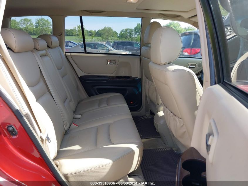 2003 Toyota Highlander Limited V6 VIN: JTEHF21AX30145471 Lot: 39510936