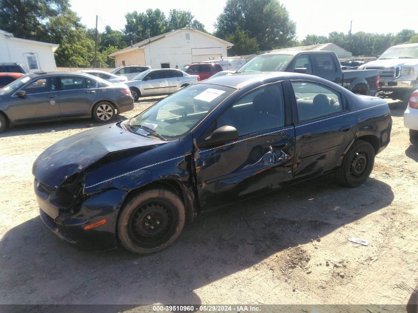 2002 Dodge Neon VIN: 1B3ES26C52D566584 Lot: 39510960