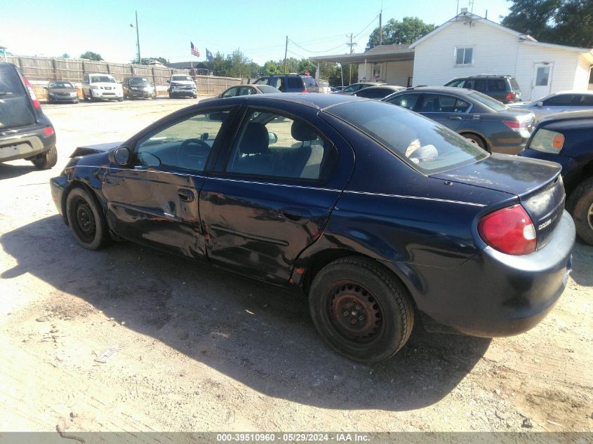 2002 Dodge Neon VIN: 1B3ES26C52D566584 Lot: 39510960