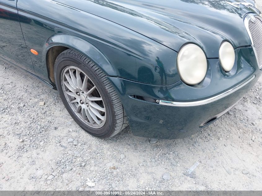 2007 Jaguar S-Type 3.0 V6 VIN: SAJWA01A37FN78293 Lot: 39510992