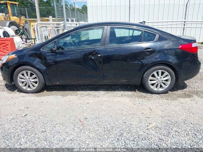 2014 Kia Forte Lx VIN: KNAFX4A65E5204896 Lot: 39510998