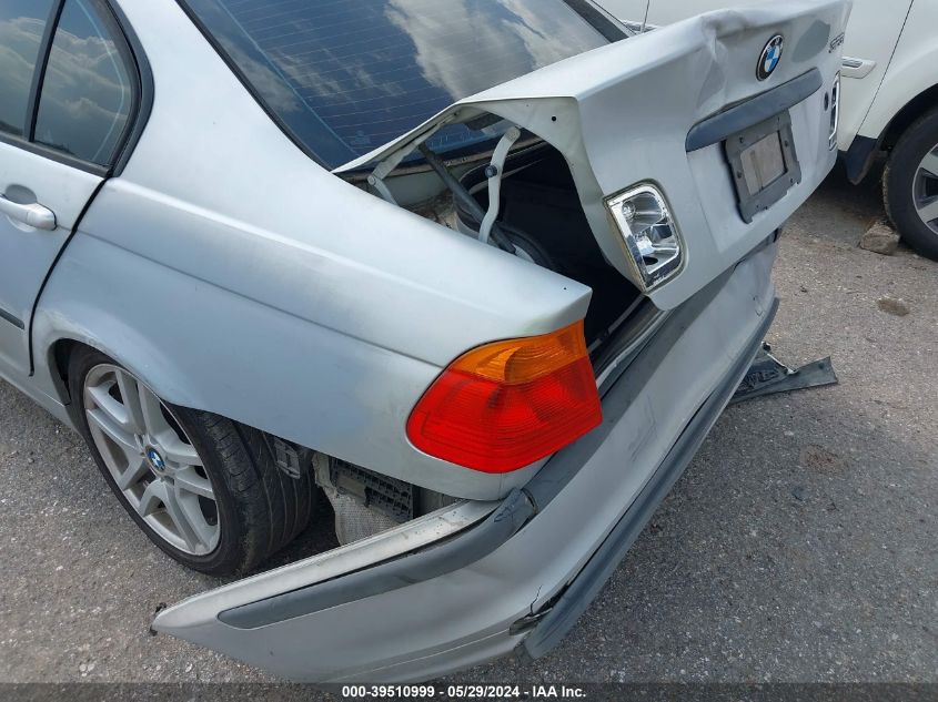 2000 BMW 323I VIN: WBAAM3341YCA94876 Lot: 39510999