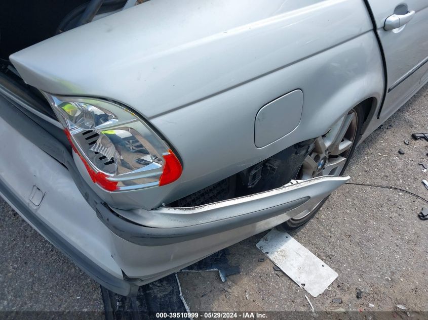 2000 BMW 323I VIN: WBAAM3341YCA94876 Lot: 39510999