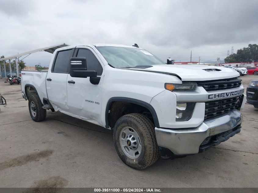 2022 CHEVROLET SILVERADO K2500 HEAVY DUTY - 1GC1YLE71NF23786