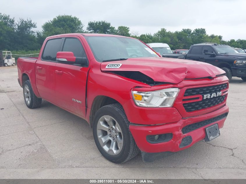 2022 Ram 1500 Lone Star 4X4 5'7 Box VIN: 1C6SRFFT0NN397164 Lot: 39511001