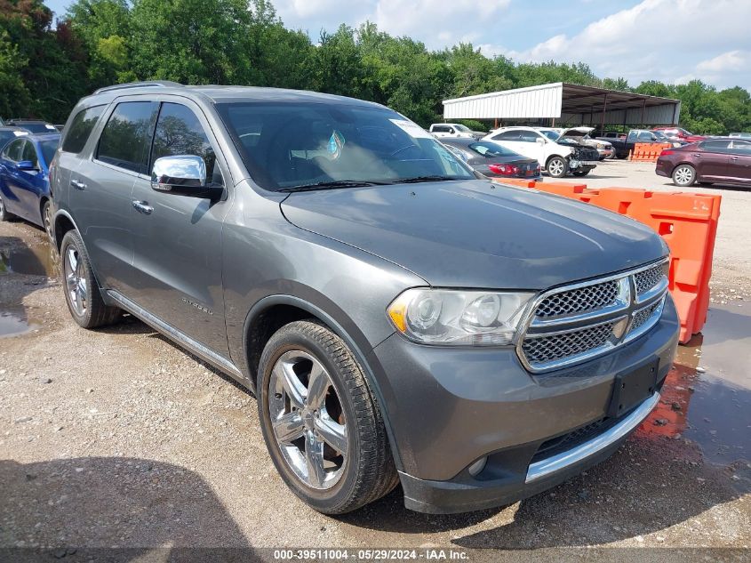 2012 Dodge Durango Citadel VIN: 1C4SDHET6CC253020 Lot: 39511004