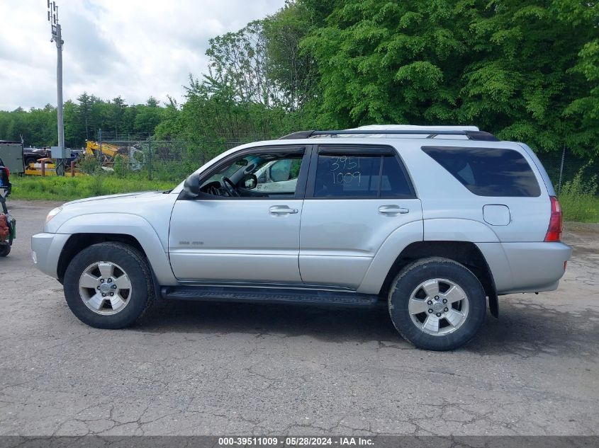 2004 Toyota 4Runner Sr5 V6 VIN: JTEBU14R340036665 Lot: 39511009