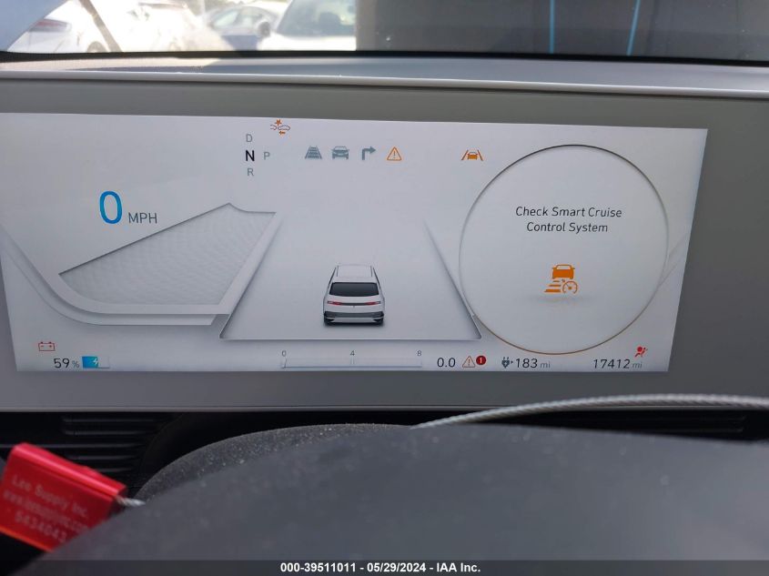 2023 Hyundai Ioniq 5 Sel VIN: KM8KNDAF6PU206216 Lot: 39511011