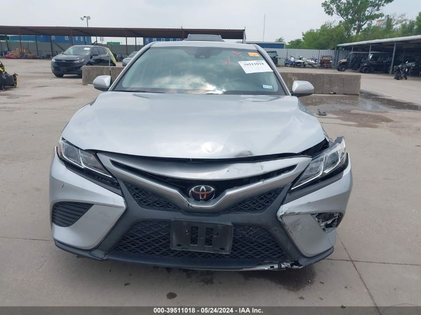 2019 Toyota Camry Se VIN: 4T1B11HK8KU187464 Lot: 39511018