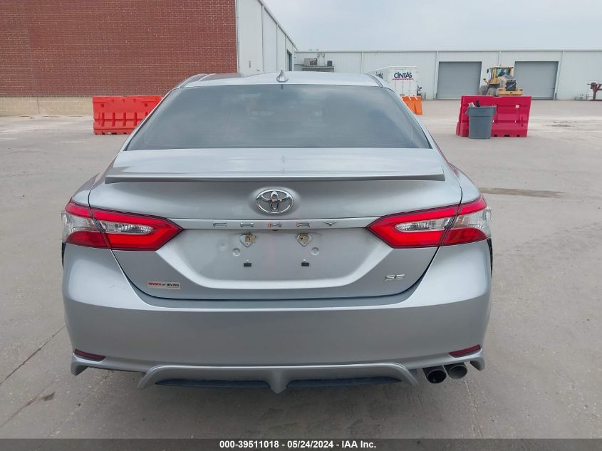 2019 Toyota Camry Se VIN: 4T1B11HK8KU187464 Lot: 39511018