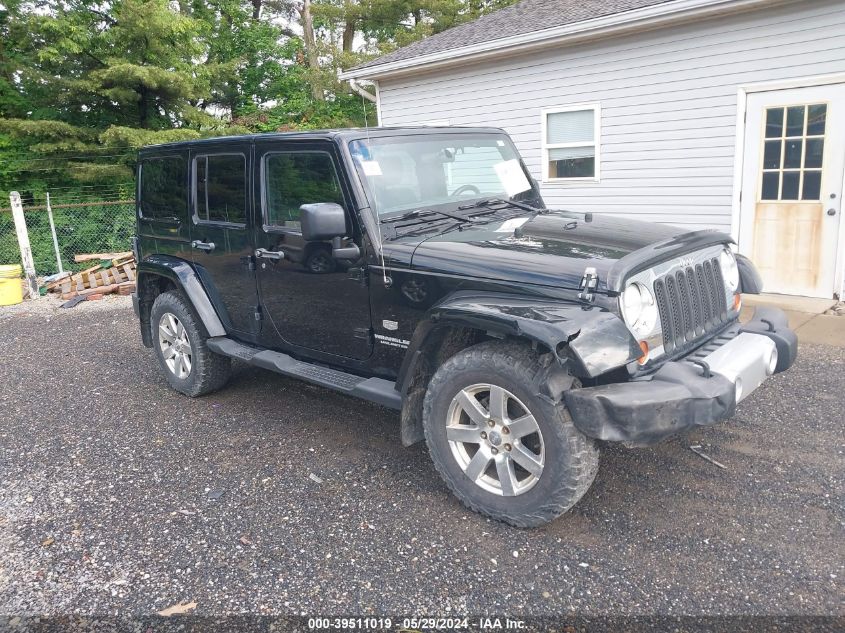 2011 Jeep Wrangler Unlimited 70Th Anniversary VIN: 1J4BA7H16BL581110 Lot: 39511019