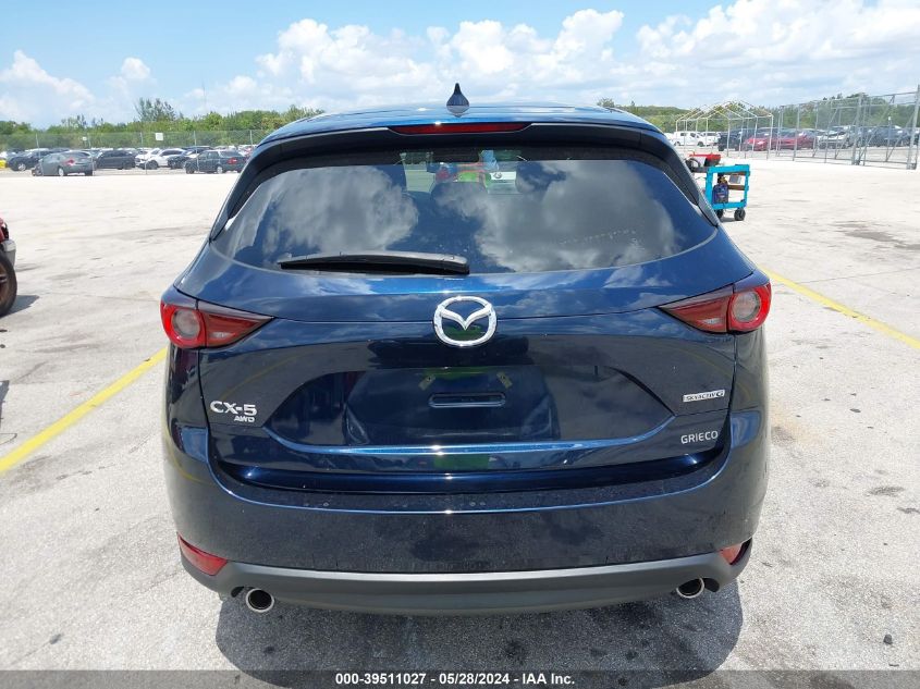 2021 Mazda Cx-5 Touring VIN: JM3KFBCM8M0496809 Lot: 39511027