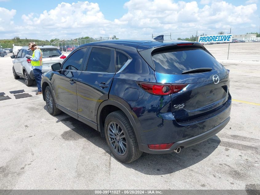 2021 Mazda Cx-5 Touring VIN: JM3KFBCM8M0496809 Lot: 39511027