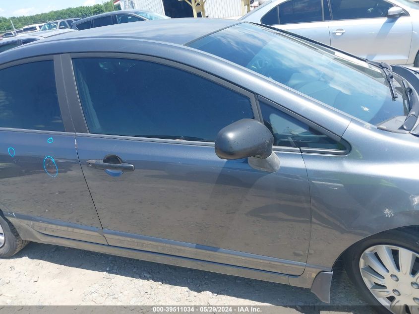 2010 Honda Civic Vp VIN: 19XFA1F31AE063888 Lot: 39511034