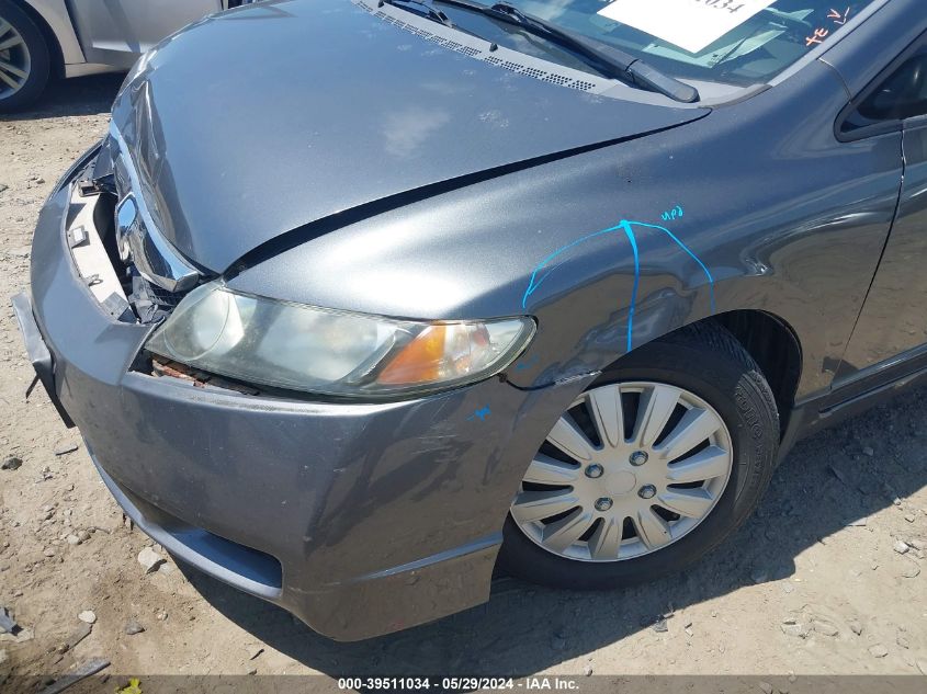 2010 Honda Civic Vp VIN: 19XFA1F31AE063888 Lot: 39511034