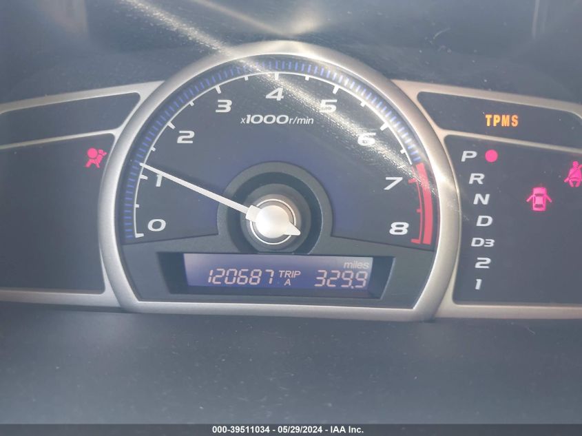 2010 Honda Civic Vp VIN: 19XFA1F31AE063888 Lot: 39511034