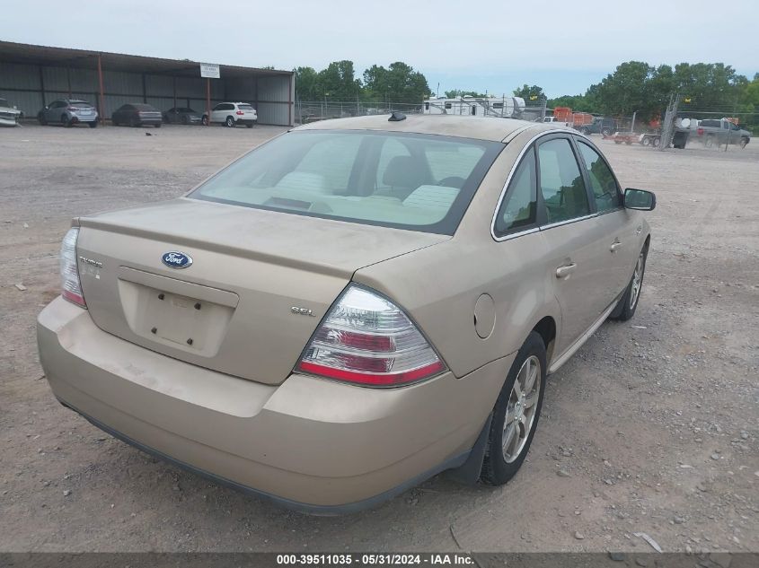 2008 Ford Taurus Sel VIN: 1FAHP24W28G126782 Lot: 39511035