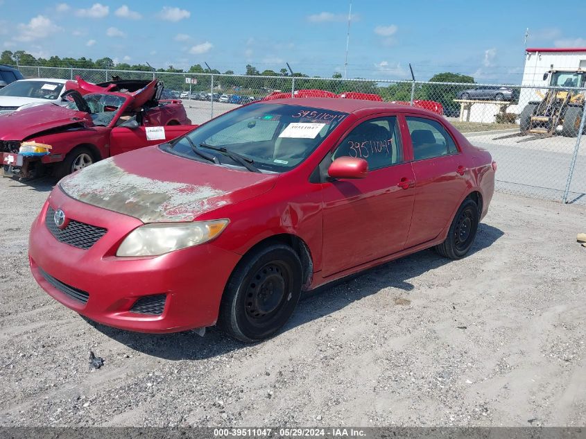 2010 Toyota Corolla Le VIN: 1NXBU4EE9AZ357966 Lot: 39511047