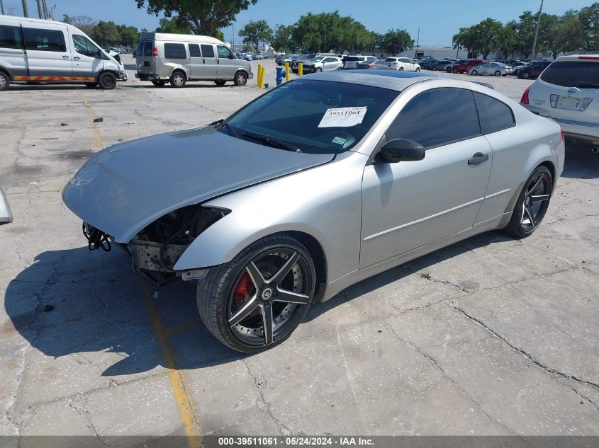 2003 Infiniti G35 Base W/Leather VIN: JNKCV54E53M202894 Lot: 39511061