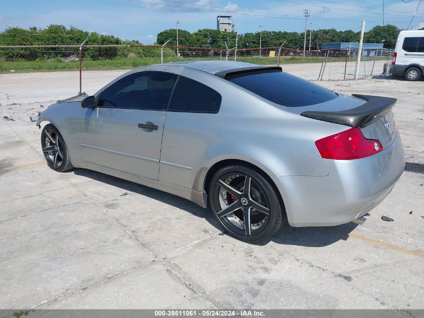 2003 Infiniti G35 Base W/Leather VIN: JNKCV54E53M202894 Lot: 39511061