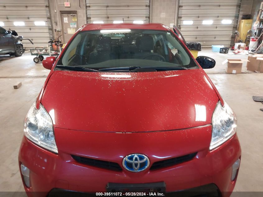 2015 Toyota Prius Two VIN: JTDKN3DU6F0482412 Lot: 39511072