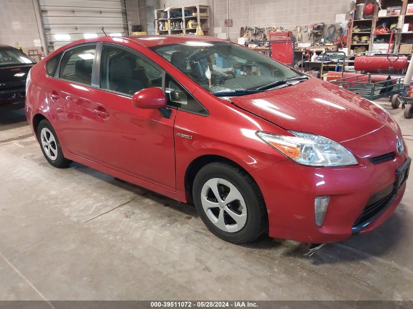 2015 Toyota Prius Two VIN: JTDKN3DU6F0482412 Lot: 39511072