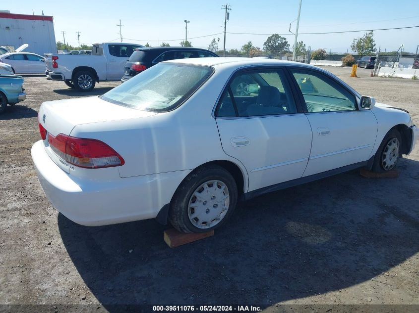 2001 Honda Accord 2.3 Lx VIN: 1HGCG66511A077911 Lot: 39511076