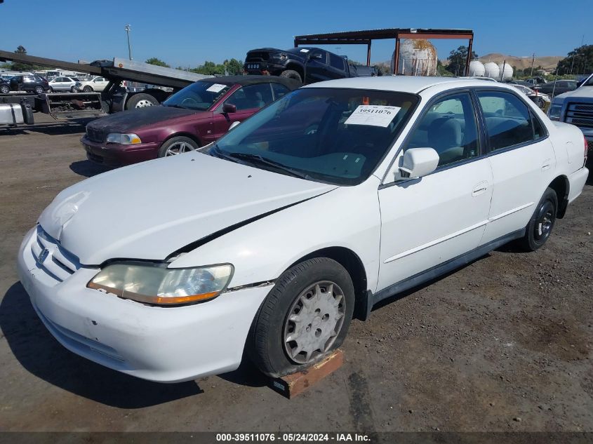 2001 Honda Accord 2.3 Lx VIN: 1HGCG66511A077911 Lot: 39511076