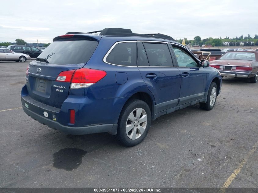 2011 Subaru Outback 2.5I Premium VIN: 4S4BRBCC2B3398132 Lot: 39511077