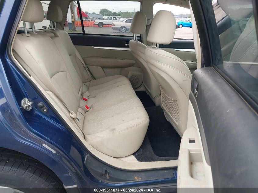 2011 Subaru Outback 2.5I Premium VIN: 4S4BRBCC2B3398132 Lot: 39511077