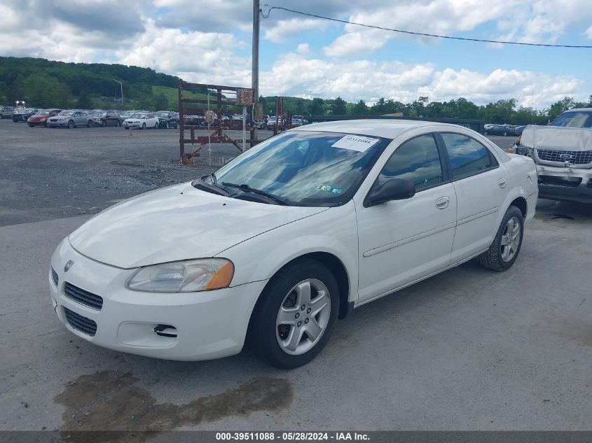 2002 Dodge Stratus Se Plus VIN: 1B3EL46R22N128452 Lot: 39511088