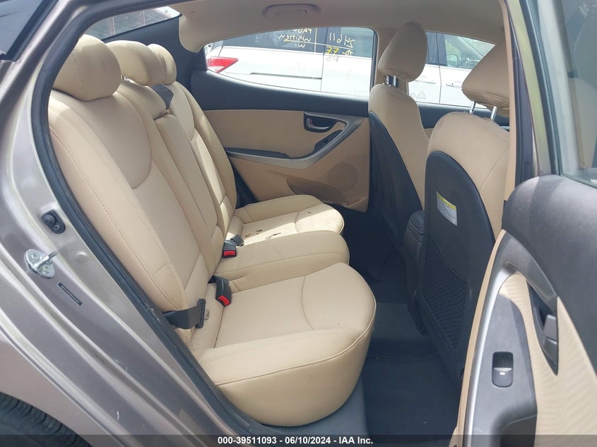 2013 Hyundai Elantra Gls VIN: 5NPDH4AE6DH244269 Lot: 39511093