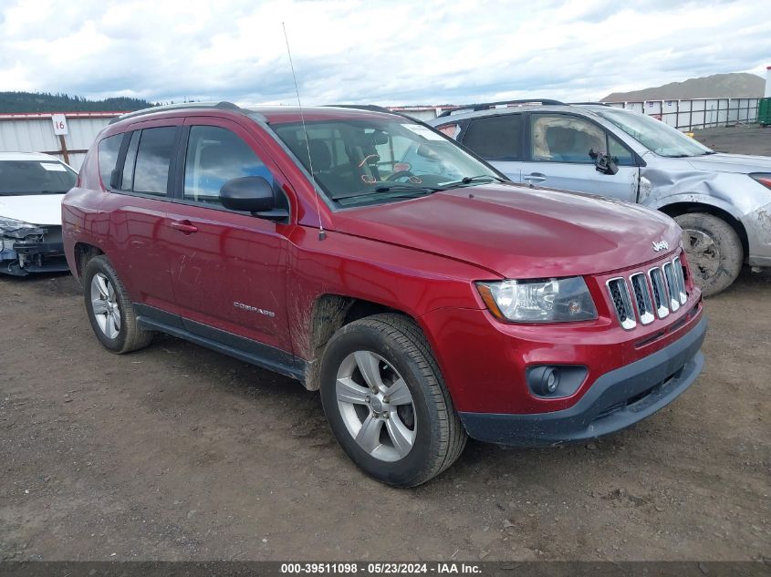 2015 Jeep Compass Sport VIN: 1C4NJDBBXFD153768 Lot: 39511098