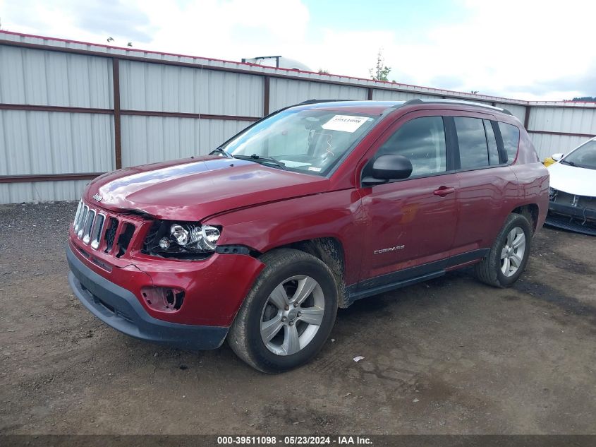 2015 Jeep Compass Sport VIN: 1C4NJDBBXFD153768 Lot: 39511098