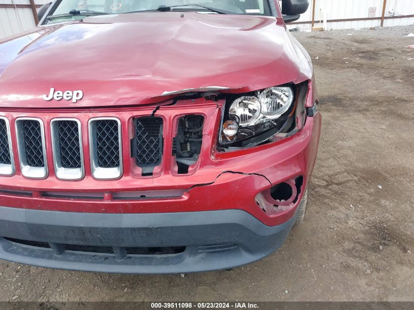 2015 Jeep Compass Sport VIN: 1C4NJDBBXFD153768 Lot: 39511098