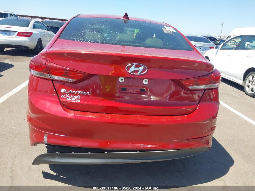 2018 Hyundai Elantra Sel VIN: KMHD84LF3JU497083 Lot: 39511106