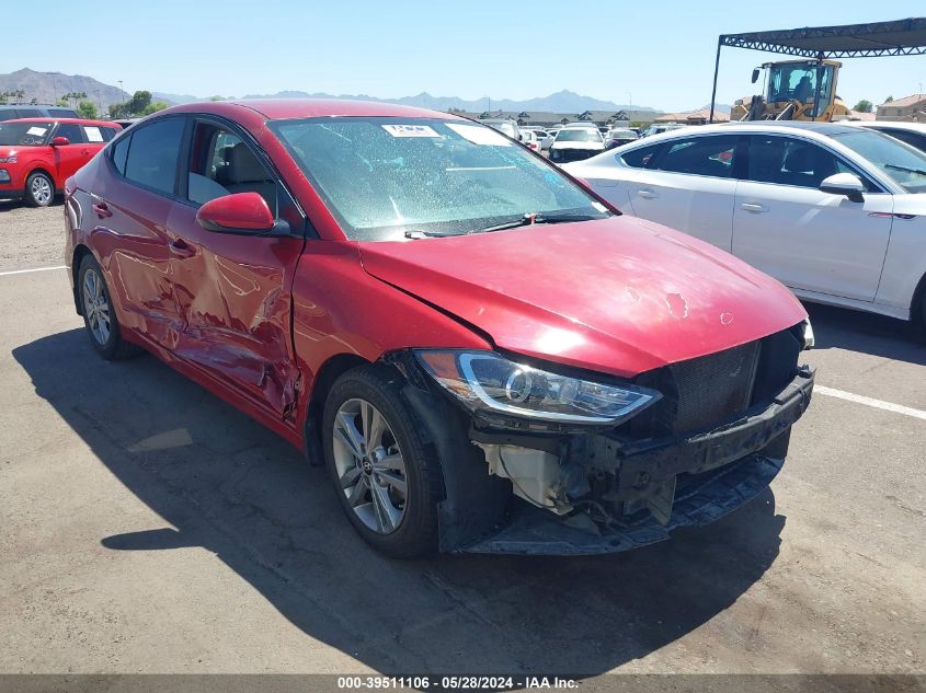 2018 Hyundai Elantra Sel VIN: KMHD84LF3JU497083 Lot: 39511106