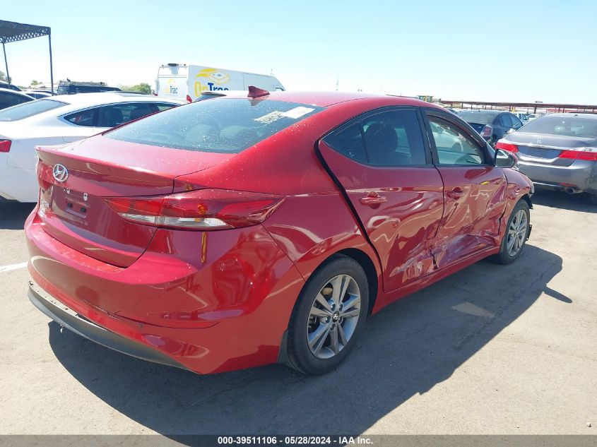 2018 Hyundai Elantra Sel VIN: KMHD84LF3JU497083 Lot: 39511106