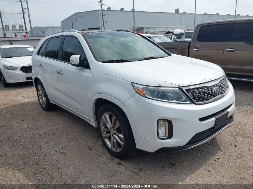 2015 Kia Sorento Limited V6 VIN: 5XYKW4A78FG631429 Lot: 39511114