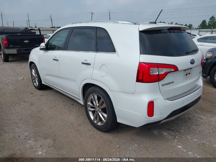 2015 Kia Sorento Limited V6 VIN: 5XYKW4A78FG631429 Lot: 39511114