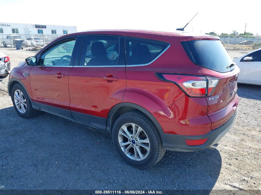 2017 Ford Escape Se VIN: 1FMCU0G90HUE54951 Lot: 39511116