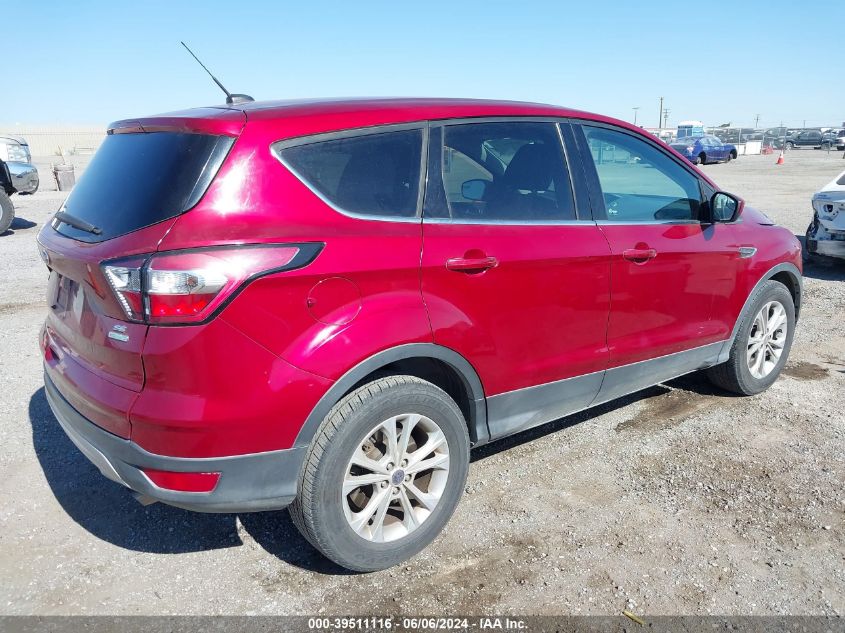 2017 Ford Escape Se VIN: 1FMCU0G90HUE54951 Lot: 39511116