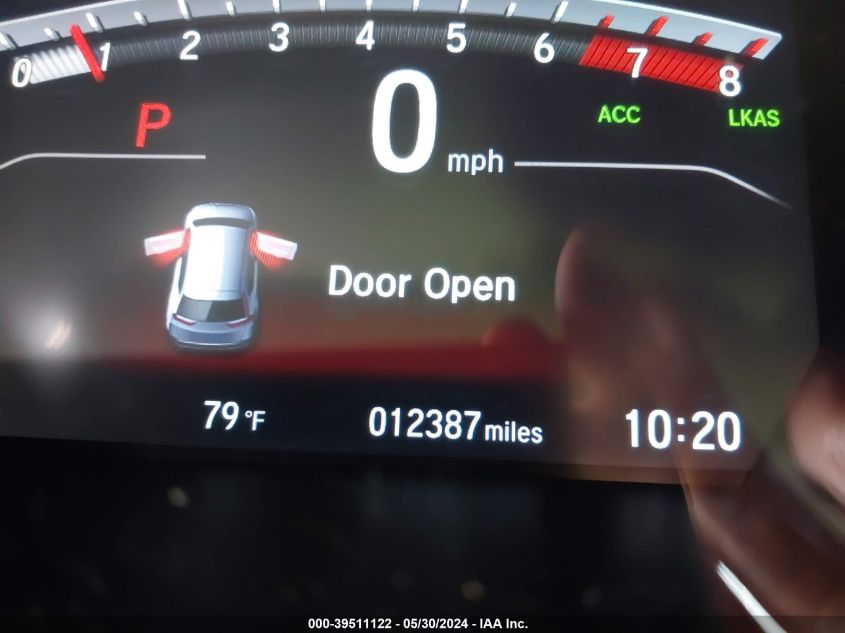 2021 Honda Cr-V 2Wd Touring VIN: 2HKRW1H98MH420550 Lot: 39511122