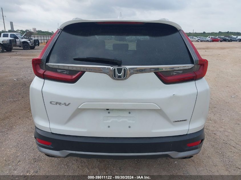 2021 Honda Cr-V 2Wd Touring VIN: 2HKRW1H98MH420550 Lot: 39511122