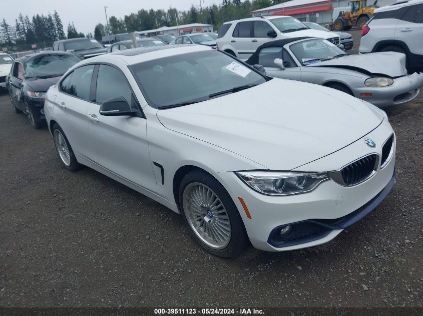 2015 BMW 428 Gran Coupe xDrive VIN: WBA4C9C51FG135280 Lot: 39511123