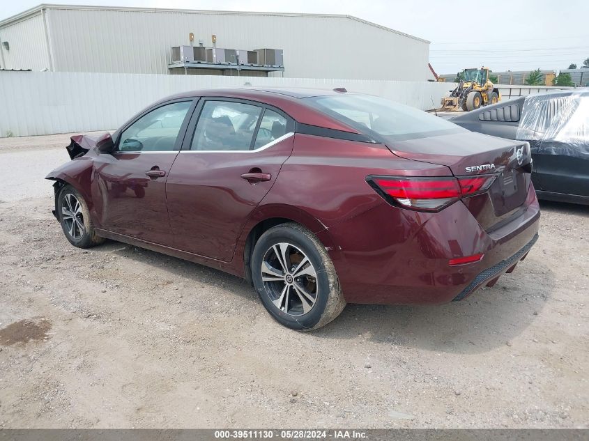 2023 Nissan Sentra Sv VIN: 3N1AB8CV2PY300971 Lot: 39511130