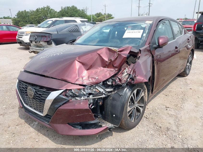 2023 Nissan Sentra Sv VIN: 3N1AB8CV2PY300971 Lot: 39511130